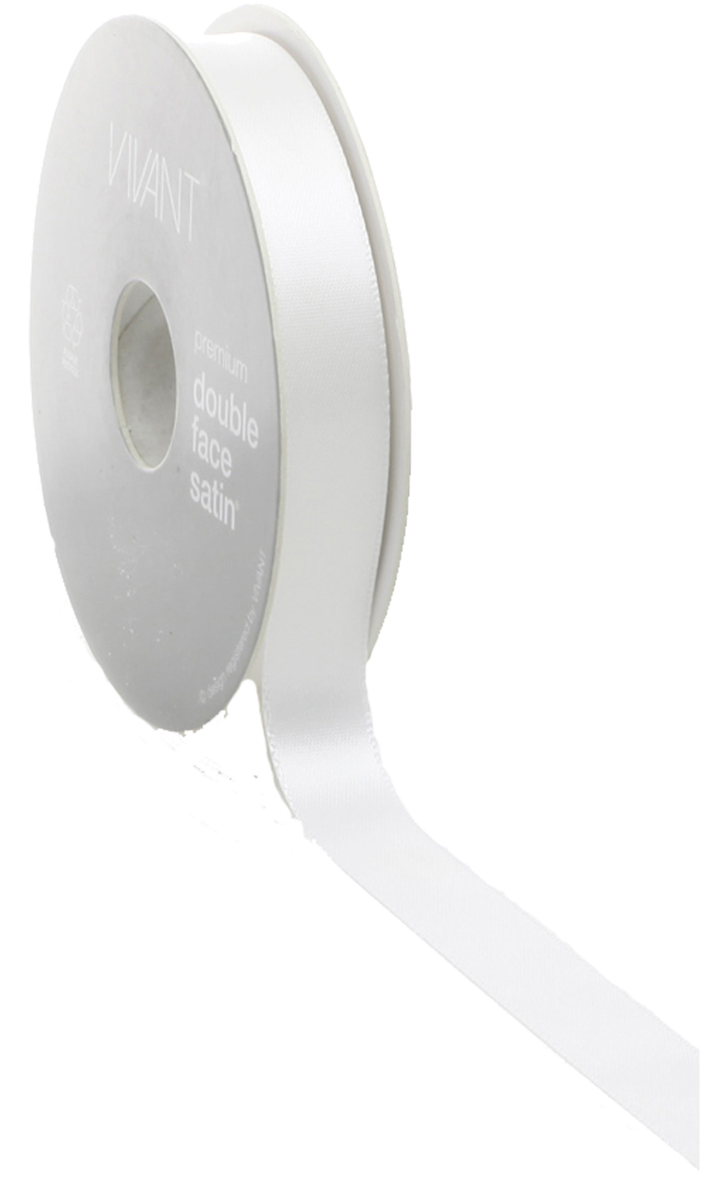 Satinband Off White  25m