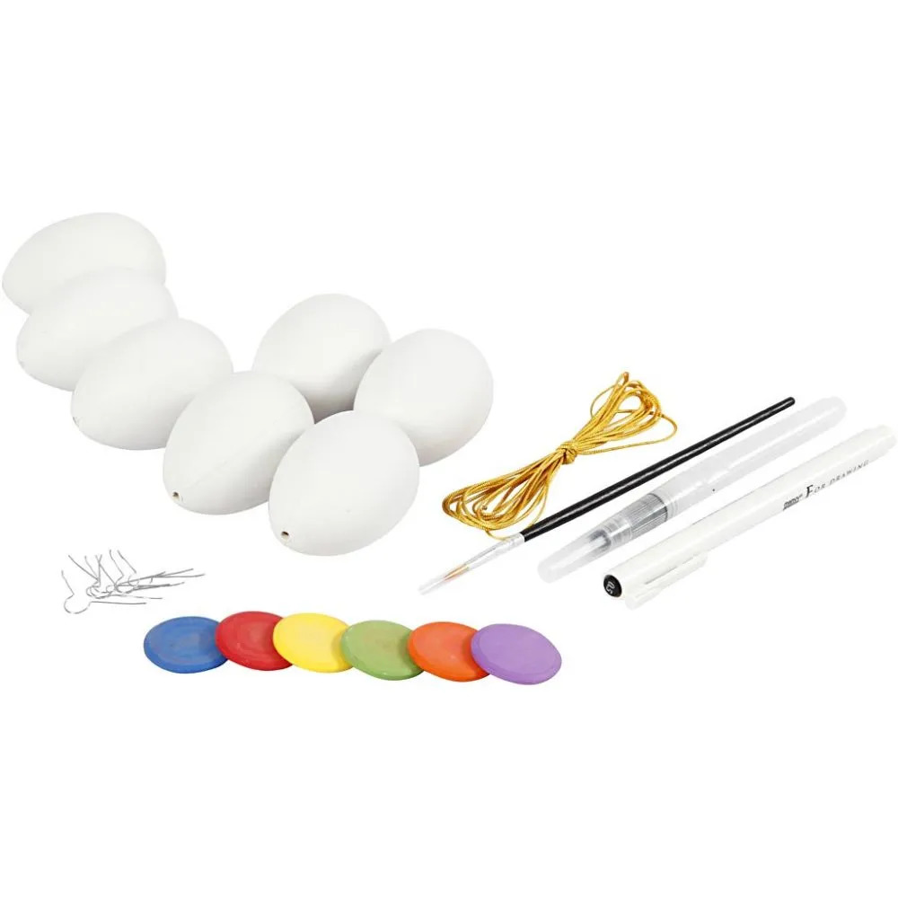 Påskpyssel - Start DIY Kit Watercolour  Påskägg - 2