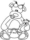  Teddy baby flicka