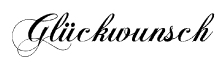 OM2118 H Gluckwunsch