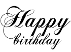 GU2126 C Happy Birthday