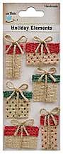 Christmas Embellishment 6 pcs
