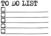 OM3017 E To do list