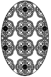 OM550 E Ornament ägg