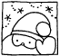 OM579 AA Tomte i ram