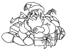 OM716 G Tomte med paket