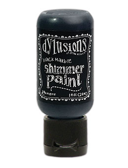 BLACK MARBLE DYL SHIMMER PAINT 1OZ 