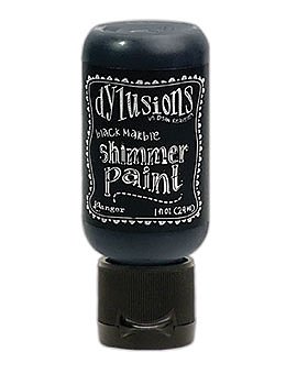 BLACK MARBLE DYL SHIMMER PAINT 1OZ 