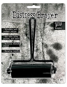 DIST BRAYER, BLACK 3-1/2" MED