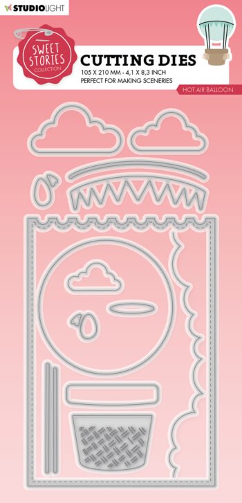 StudioLight Sweet Stories Cutting Dies – Hot Air Balloons