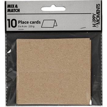 Place Cards Kraft 10pcs