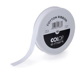 Colop E-mark bomullsband 10x25 mm