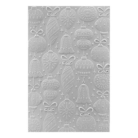Vintage Ornaments 3D Embossing Folder