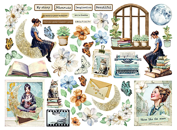 Create Happiness Secret Diary Die Cuts Assorted (35pcs)