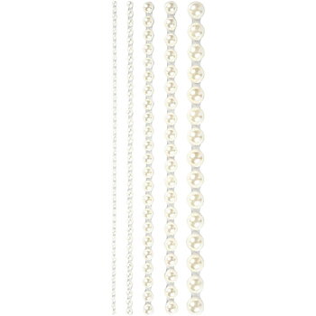 Pearls självhäftande Vit 140 st