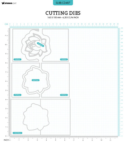 Blooming Butterfly Cutting Die Water Lily Stand Up Card - 3