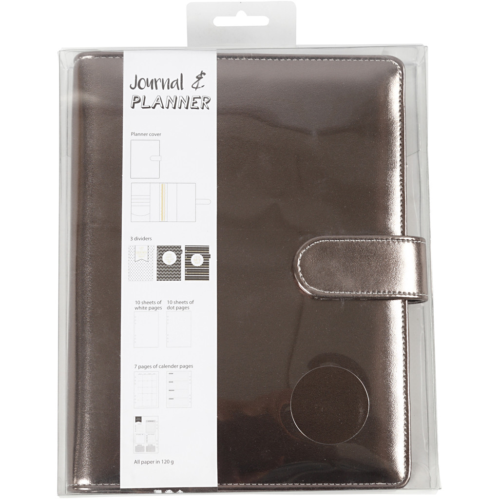 Kalender - Silver, ringpärm - 3