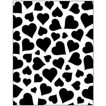 Embossing Folder Hjärtan