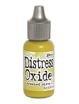 Distress Oxide Reinker - CRUSHED OLIVE  - Tim Holtz