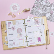 Evighetskalender - vit - 5 veckors plan  7 sidor - 5