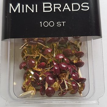 Brads Vinröd rund