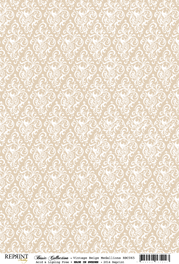 RBC065 Vintagebeige medaljong