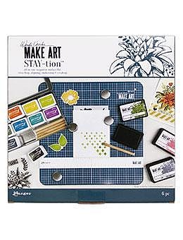 Wendy Vecchi MAKE ART Stay-tion 12x12