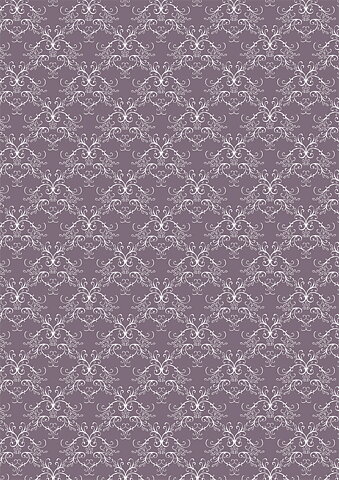 RBC112 Vintage lila Swirls