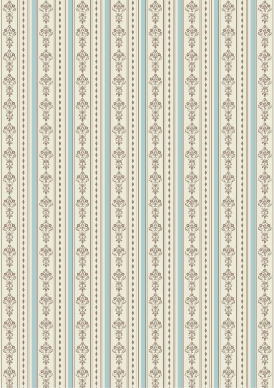RBC117 Stripes brown/Blue