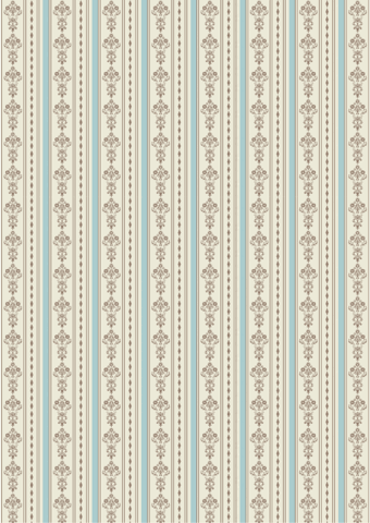 RBC117 Stripes brown/Blue