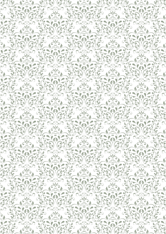 Vintage green Damask