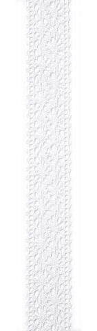 Ribbon Chantilly White 1 Meter