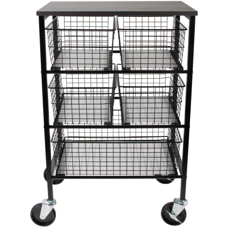 Utility Basket Storage Cart Reprint Hobby