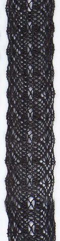 Ribbon Duchesse Black 1 Meter