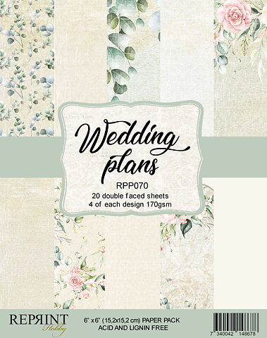 Wedding Plans  Collection pack 6x6
