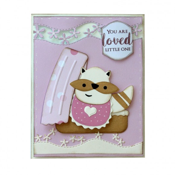 Joy Crafts die Baby Cradle - 2