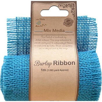 Burlap Ribbon 1m  x 95 mm