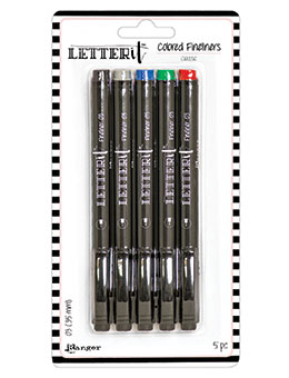 Fineliners Letter it  - 5 st 