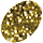Glitterlim  Guld
