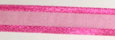 Band Organza Edge Prego 10mm - Cerise