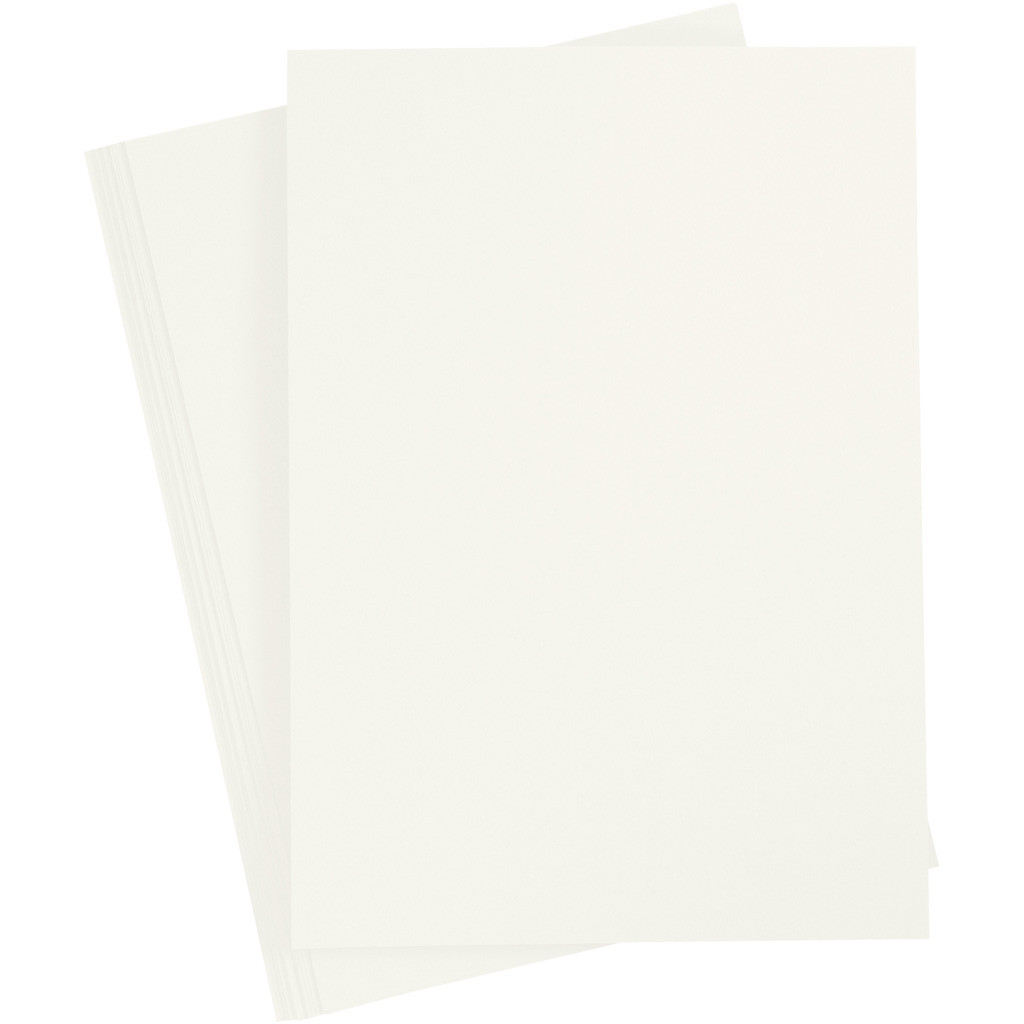 Cardstock A4 Cremevita 190gsm 10 ark smooth