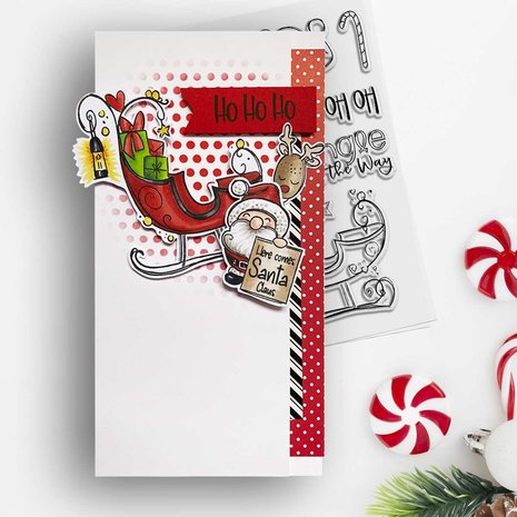 Jingle All the Way Craft Stamps  - 2