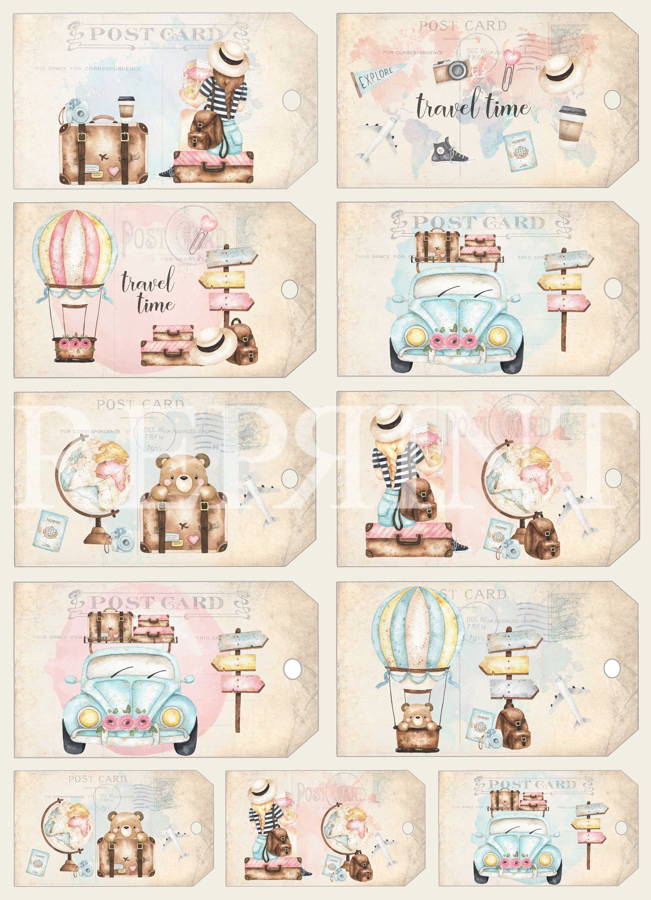 Around the World Collection pack A4 - 9