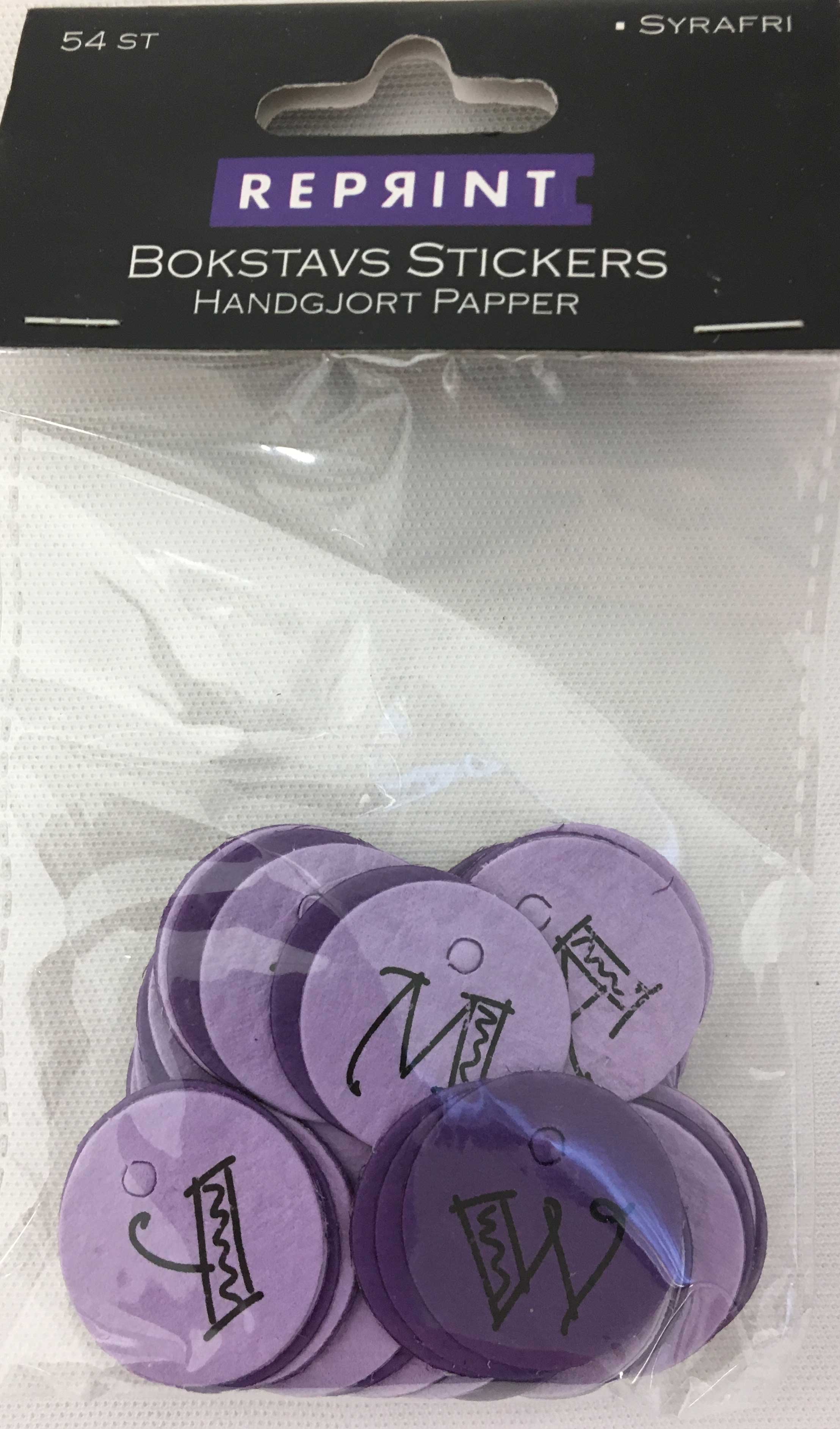 Letter Purple