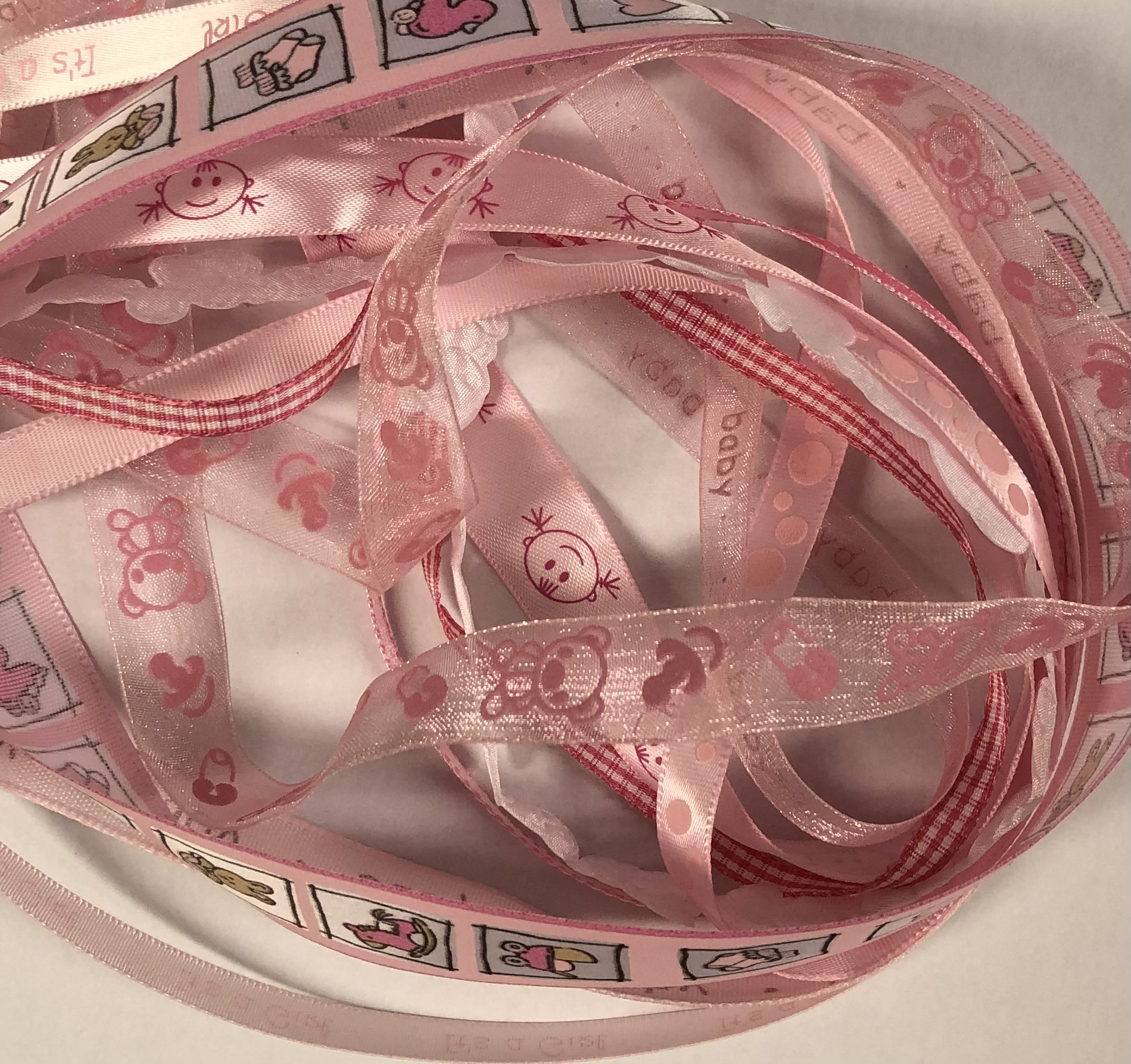 Band Blandade Baby Rosa 10 M