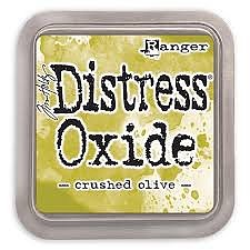 Distress Oxide Ink Pad - Crushed Olive -  Tim Holtz