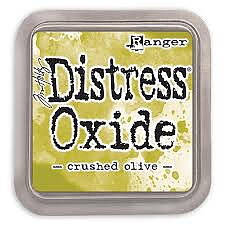 Distress Oxide Ink Pad - Crushed Olive -  Tim Holtz
