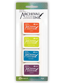 Archival ink set med 4 st Set 6