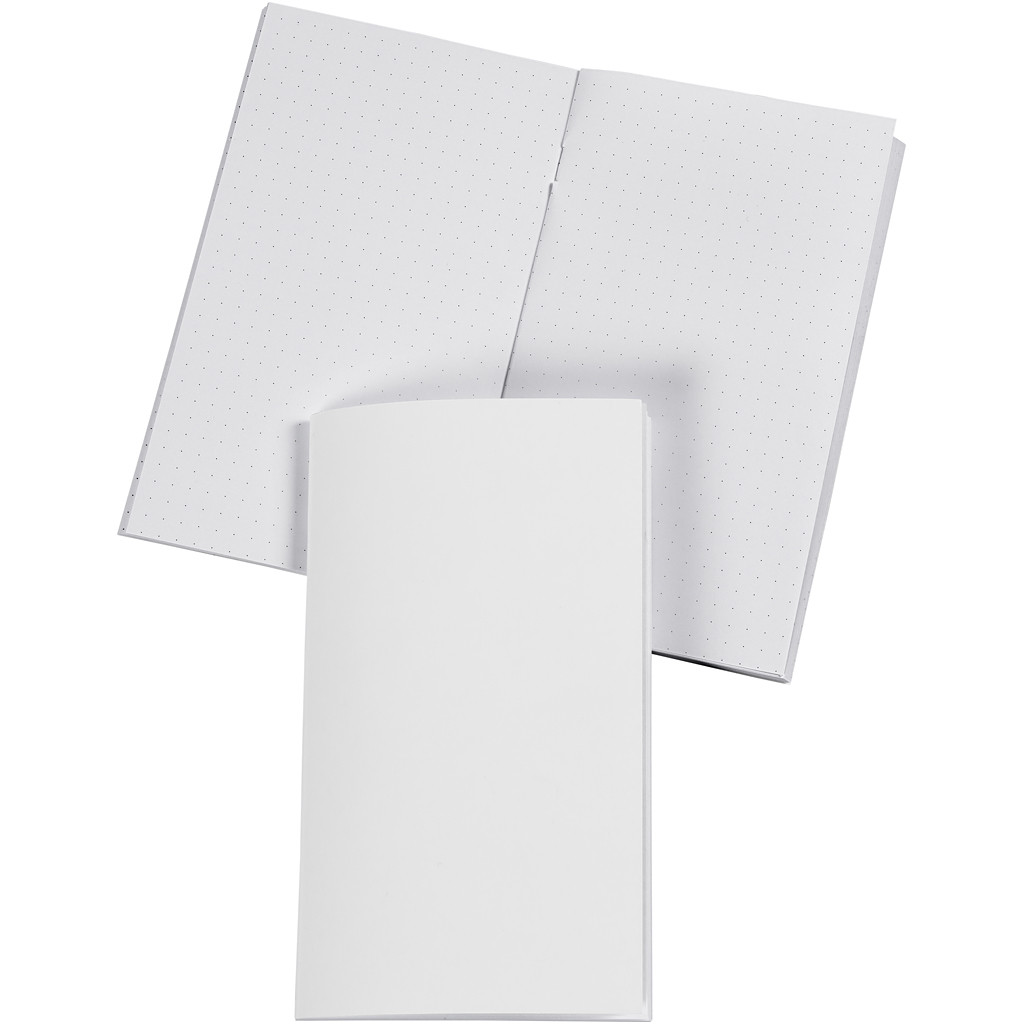 Notisbok, Dots, 9,5x16,6 cm, 32 sidor 1st - 2