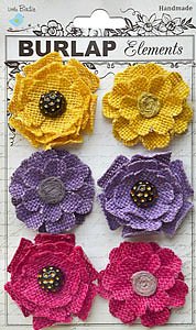 Burlap Mountain Daisies